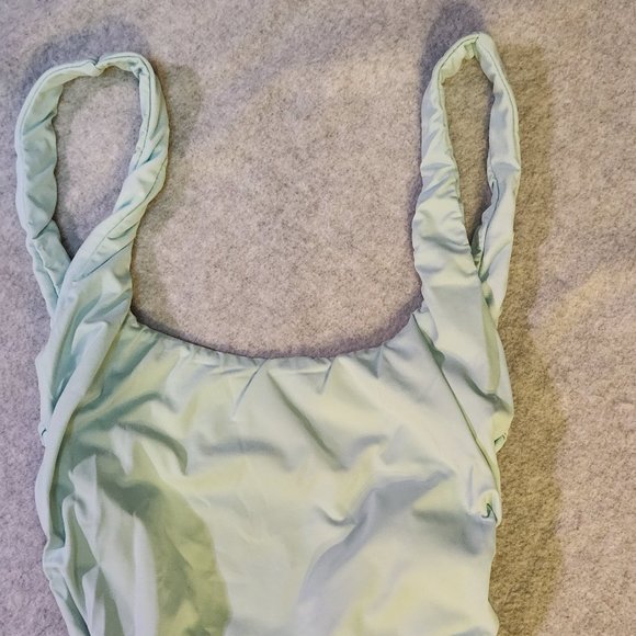 THE BIKINI LAB Lace Up High Piece Swimsuit - Size XS - NEW w/ TAGS - Picture 5 of 7